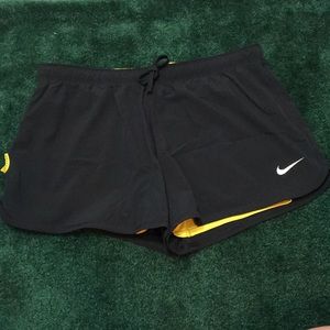 Nike Livestrong Shorts Black with Yellow Spandex